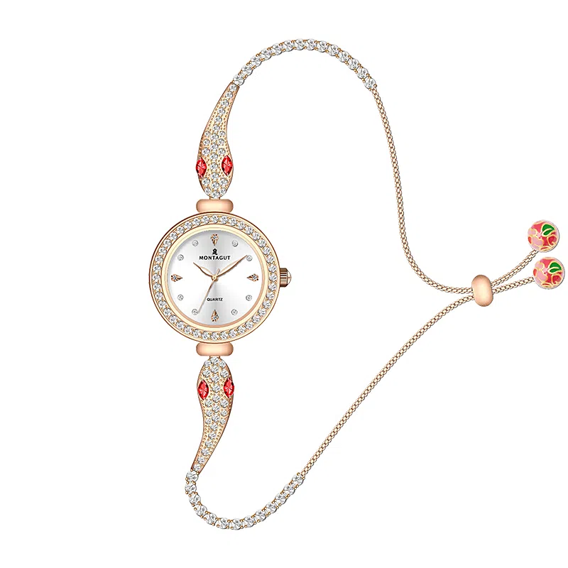 梦特娇 女款手表 法国巴黎奢侈品牌 经典时尚 简约防水百搭 学生商务运动手表 石英机芯 合金表带 国表 女表 银色表盘