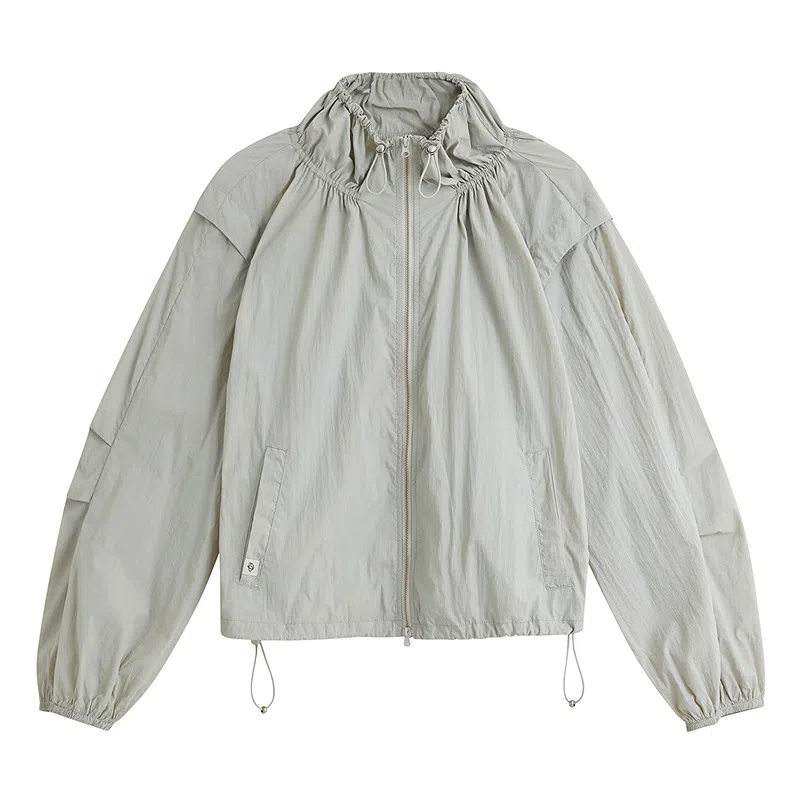 茵曼 茵曼自然凉宽松空调衫截短外套 女款