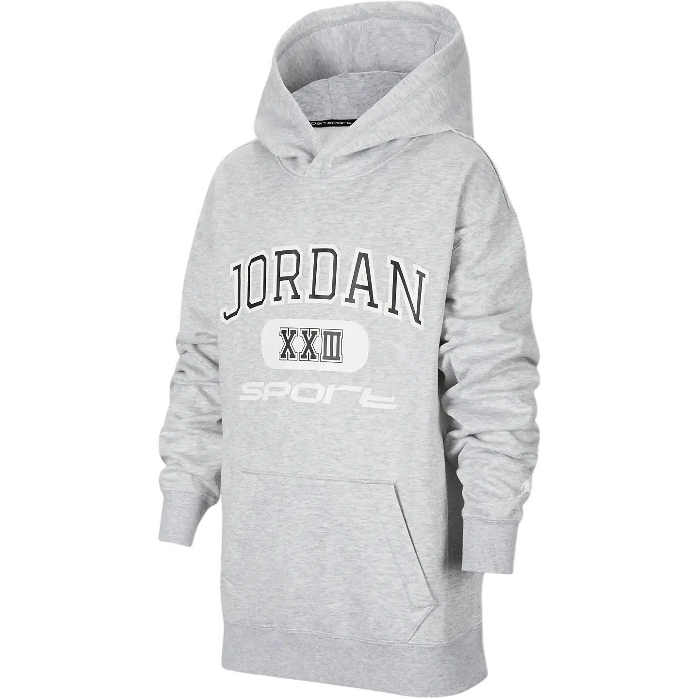 Jordan Sport Hoodie Light Heather Grey Youth