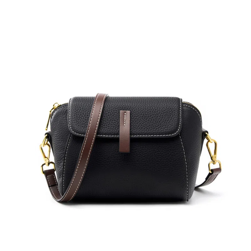 包包女实用通勤高级感小众时尚百搭简约个性潮流休闲轻便 牛皮 斜挎包 小号 女款 多色