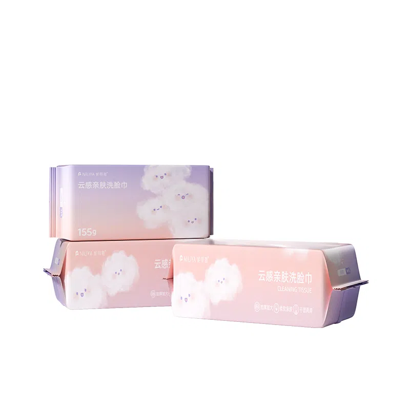 妮丽雅 抽取式一次性洗脸巾 擦脸 加大加厚