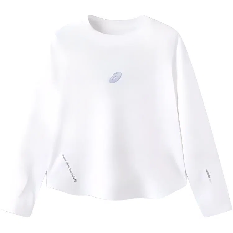 Asics Long Sleeve T-Shirt White