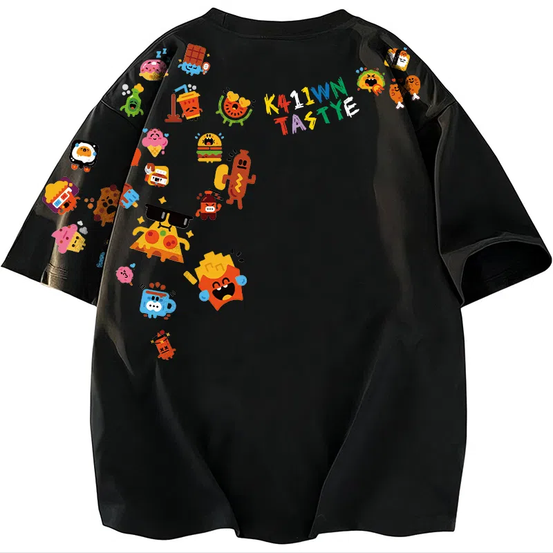 K411 Retro Cartoon Logo T-Shirt