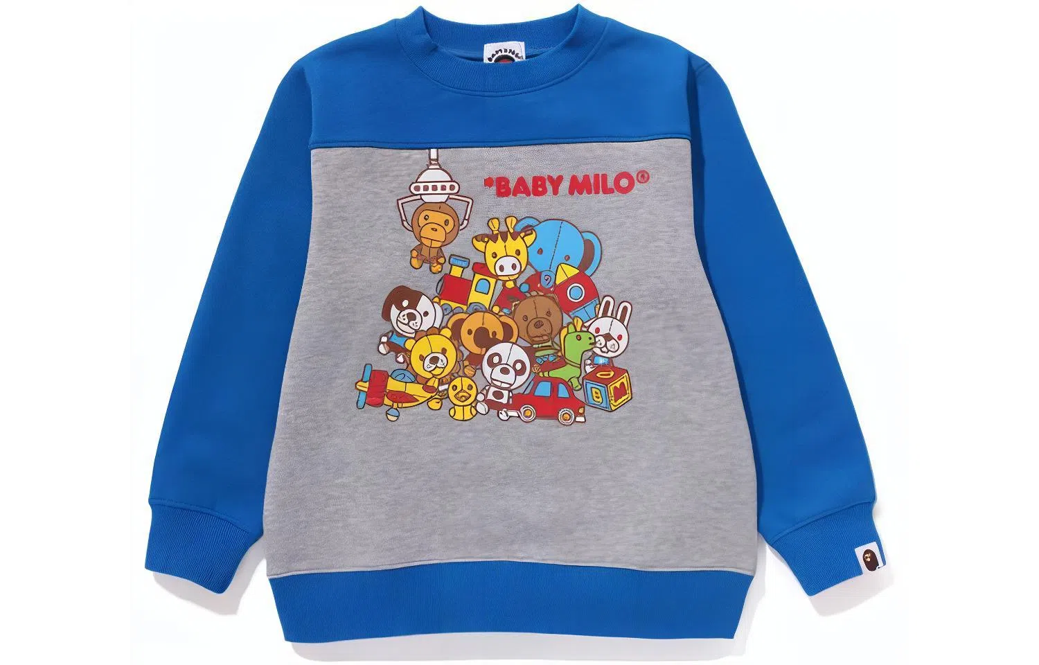 A BATHING APE Milo UFO Game Crewneck