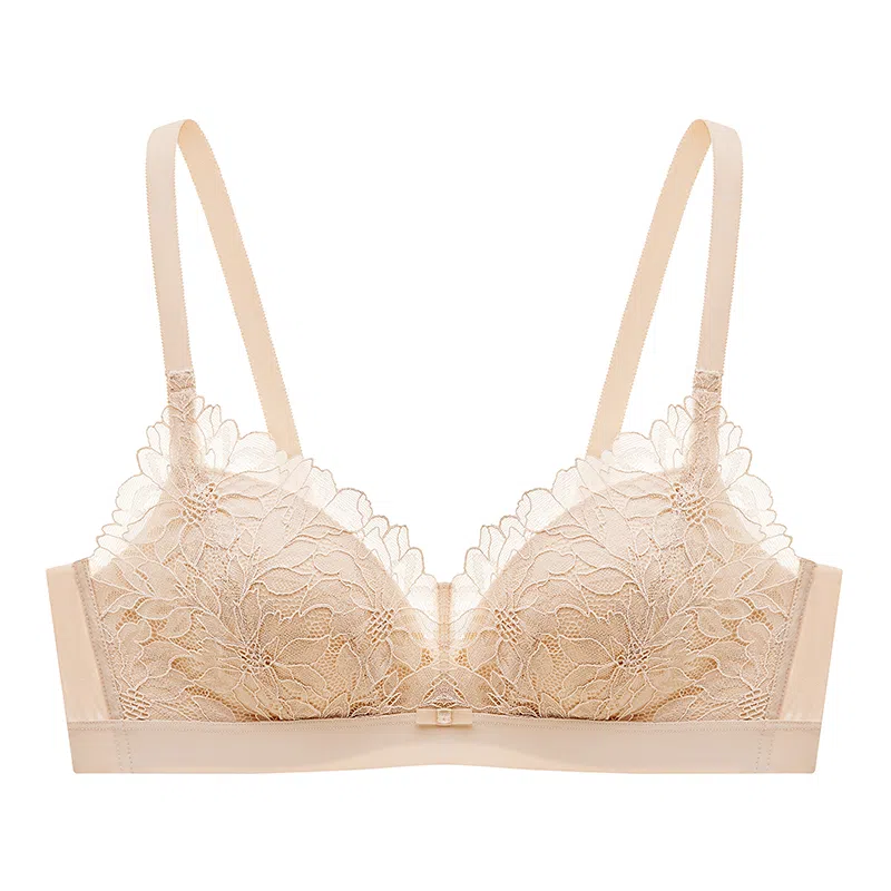 曼妮芬 舒适无钢圈性感蕾丝小胸聚拢胸罩文胸 女款
