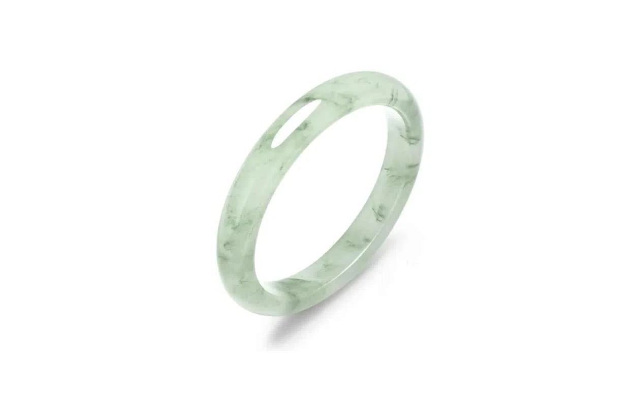 百利金 青山黛 典雅复古温婉气质经典百搭高级感国潮新中式小众设计 天山翠 手镯 男女同款情侣款