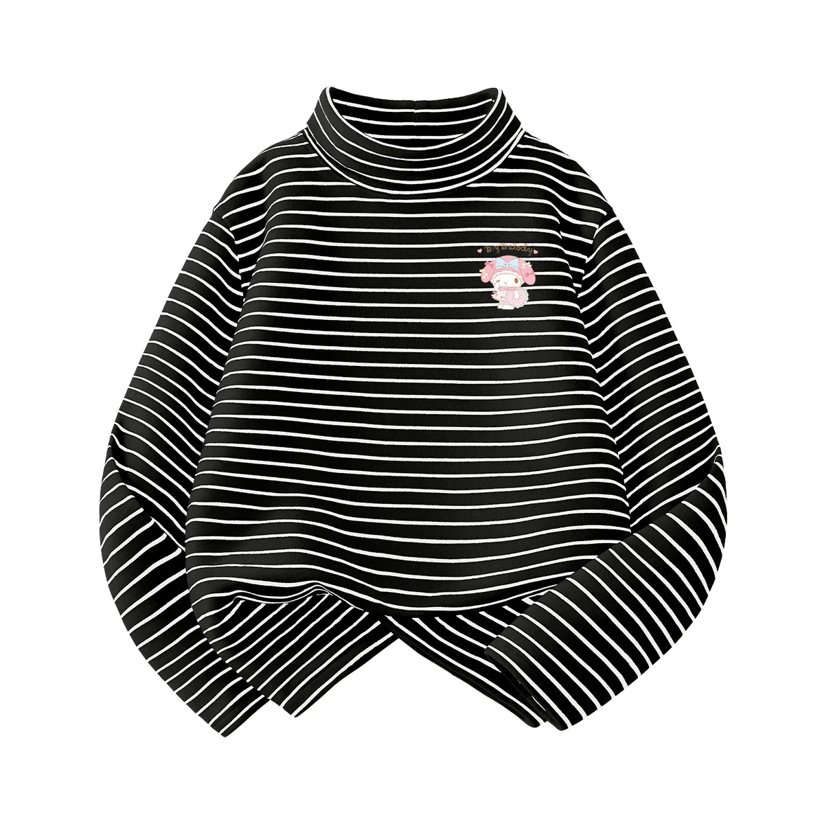 Hello Kitty Turtleneck Striped Sweater Kids