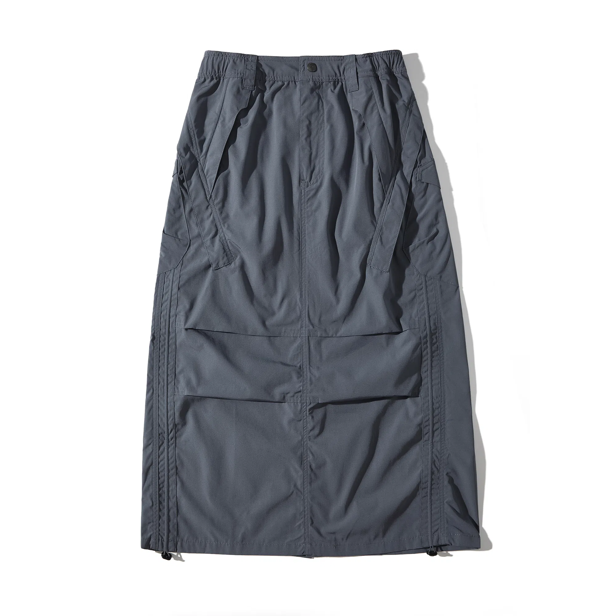 Lanqi Vintage Loose Fish Tail Skirt