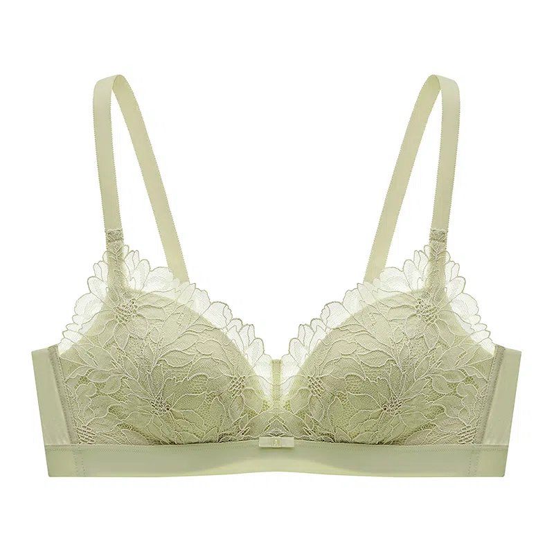 曼妮芬 舒适无钢圈性感蕾丝小胸聚拢胸罩文胸 女款