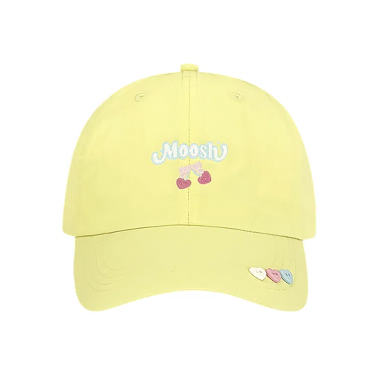 浪莎 日系樱桃小清新速干轻薄出游透气时尚潮流百搭遮阳防晒大头围显脸小 棉 鸭舌帽 男女同款情侣款