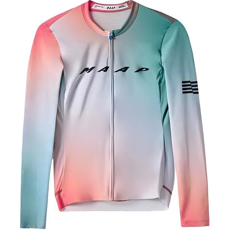 MAAP Blurred Out Pro Hex LS Jersey 2.0
