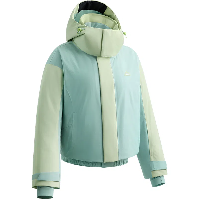 蕉下 短款修身单双板专业防水保暖滑雪衣 女款