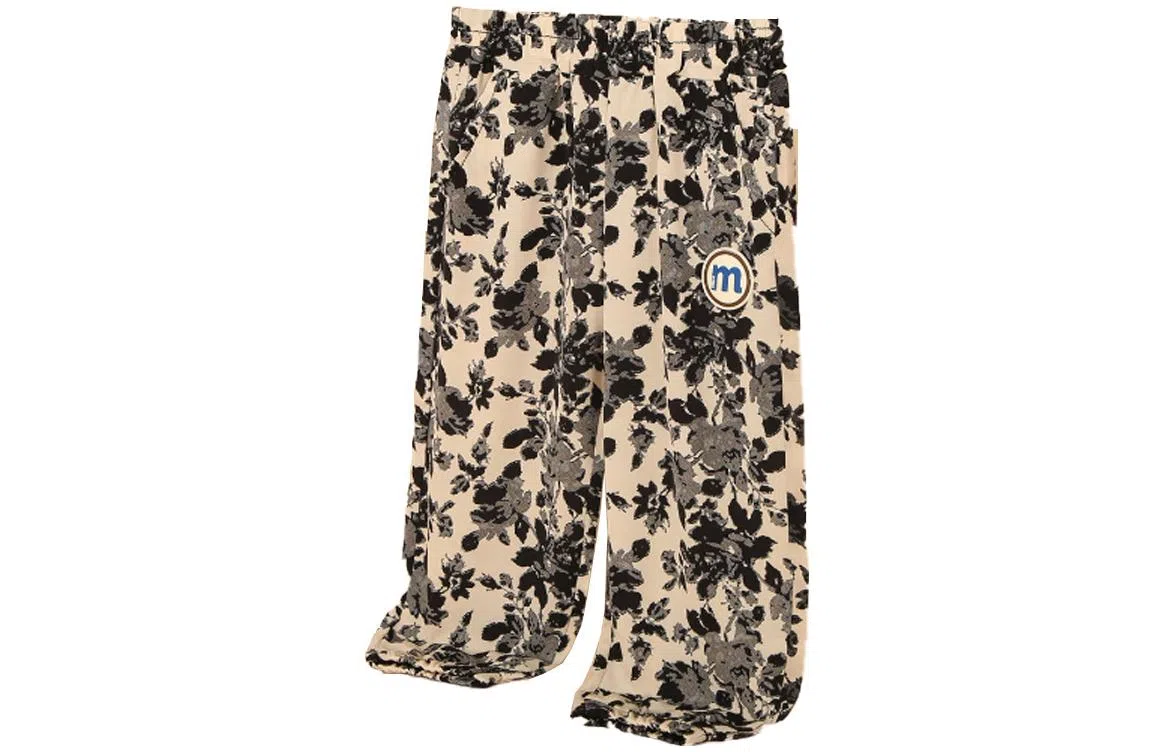 十月妈咪 童装 松紧腰口袋防蚊休闲裤 女童