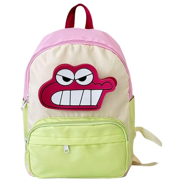 垣途者 卡通动漫软萌简约 尼龙 双肩包 女款 粉色