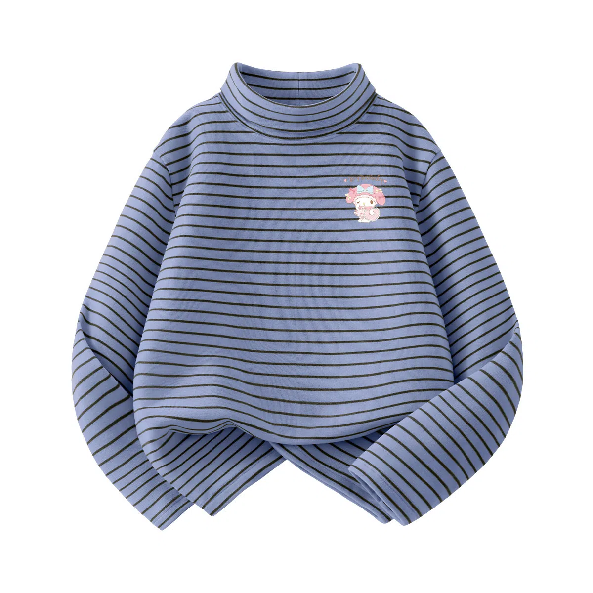 Hello Kitty Turtleneck Striped Sweater Kids