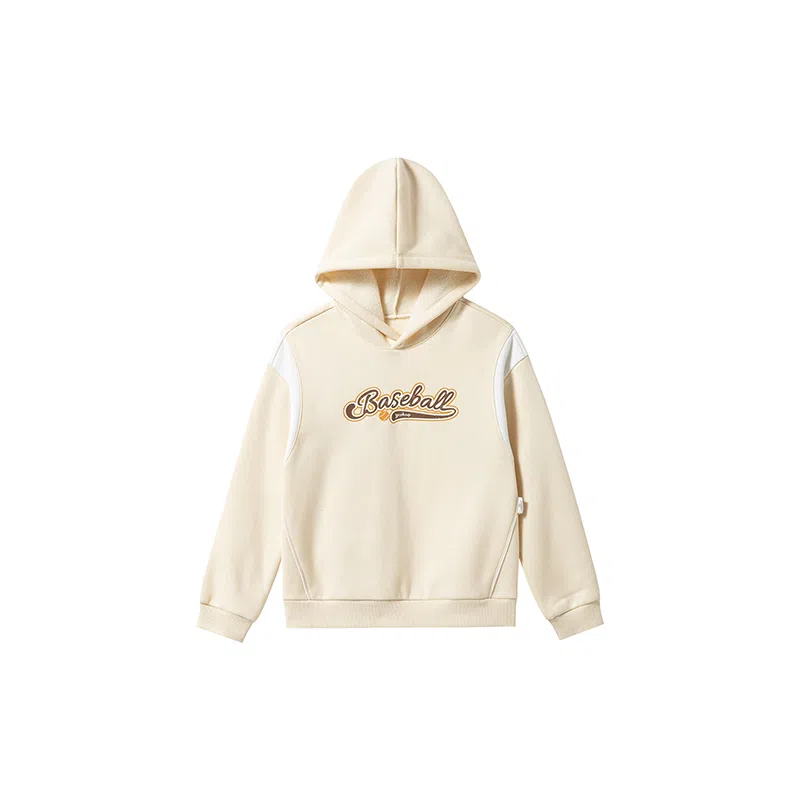 英氏 柔软舒适时尚亲肤连帽长袖卫衣青少年