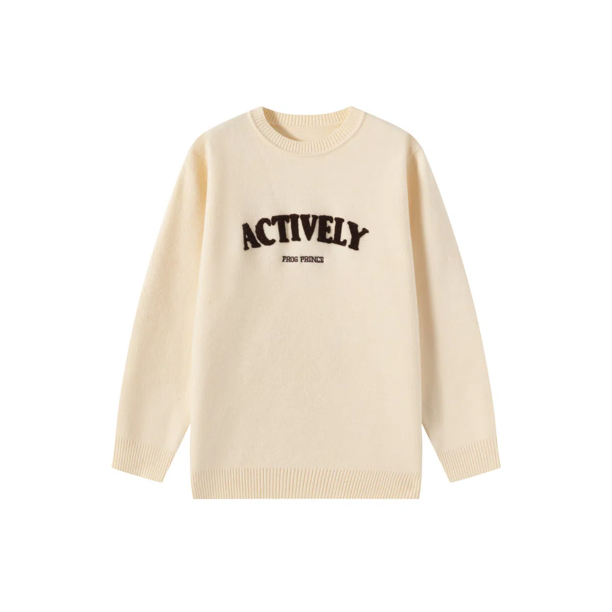 青蛙王子 亲肤百搭圆领舒适毛衣 儿童款