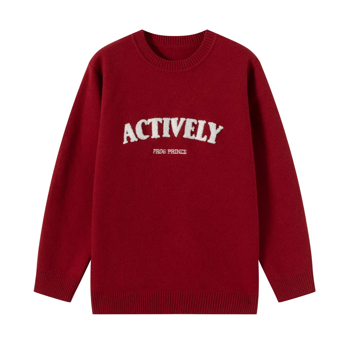 青蛙王子 亲肤百搭圆领舒适毛衣 儿童款