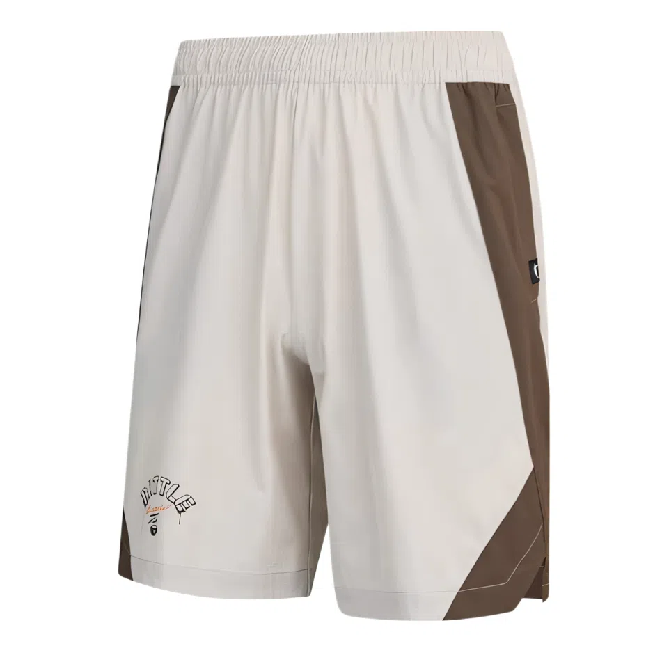 乔丹 男子训练系列 舒适简约百搭休闲运动时尚设计感篮球裤 男款 鹭羽灰/凡戴克棕