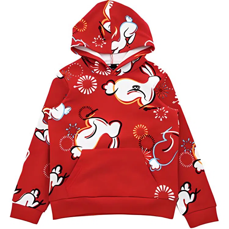 诺诗兰 套头连帽弹力保暖卫衣 青少年