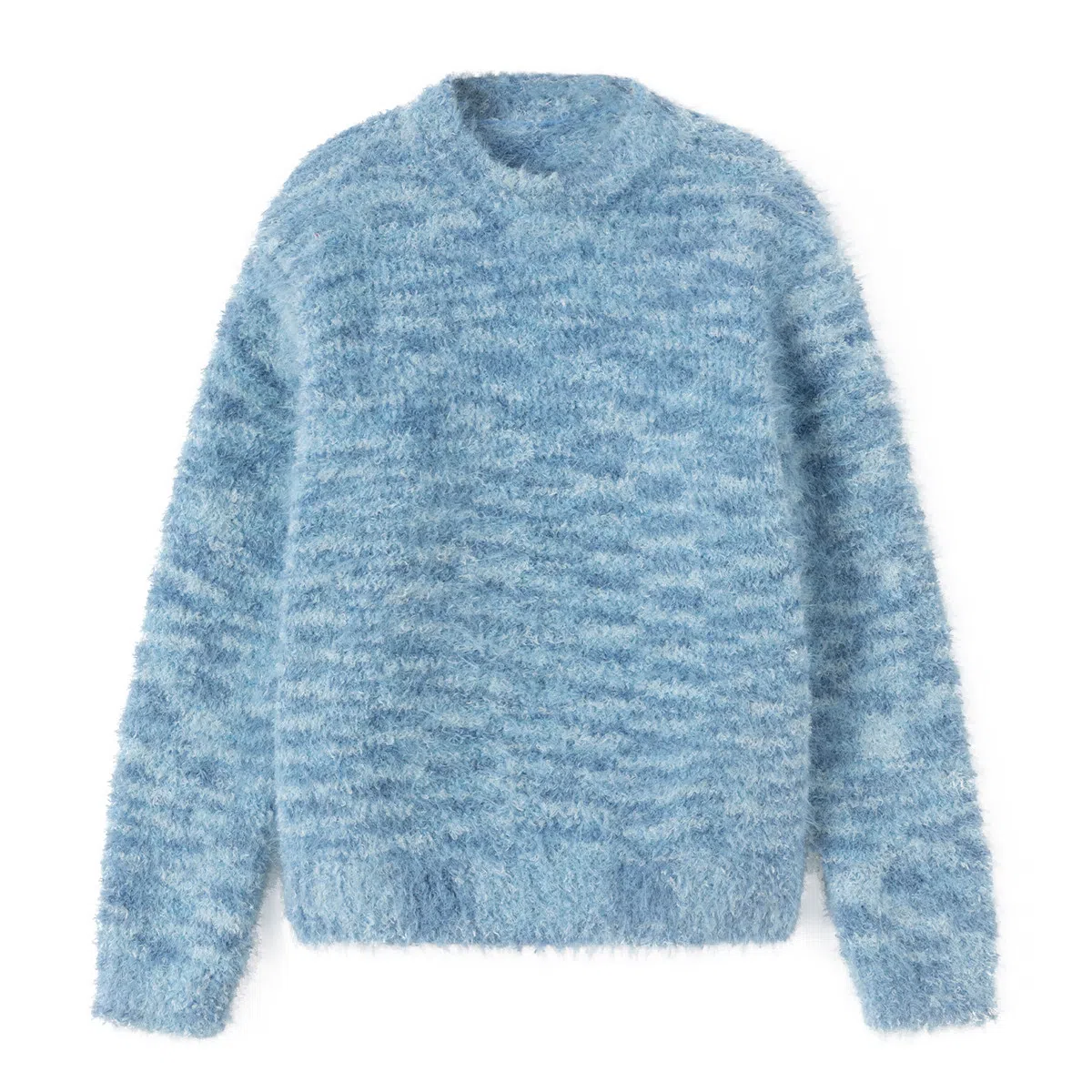 青蛙王子 时髦洋气舒适百搭圆领长袖毛衣 中小童