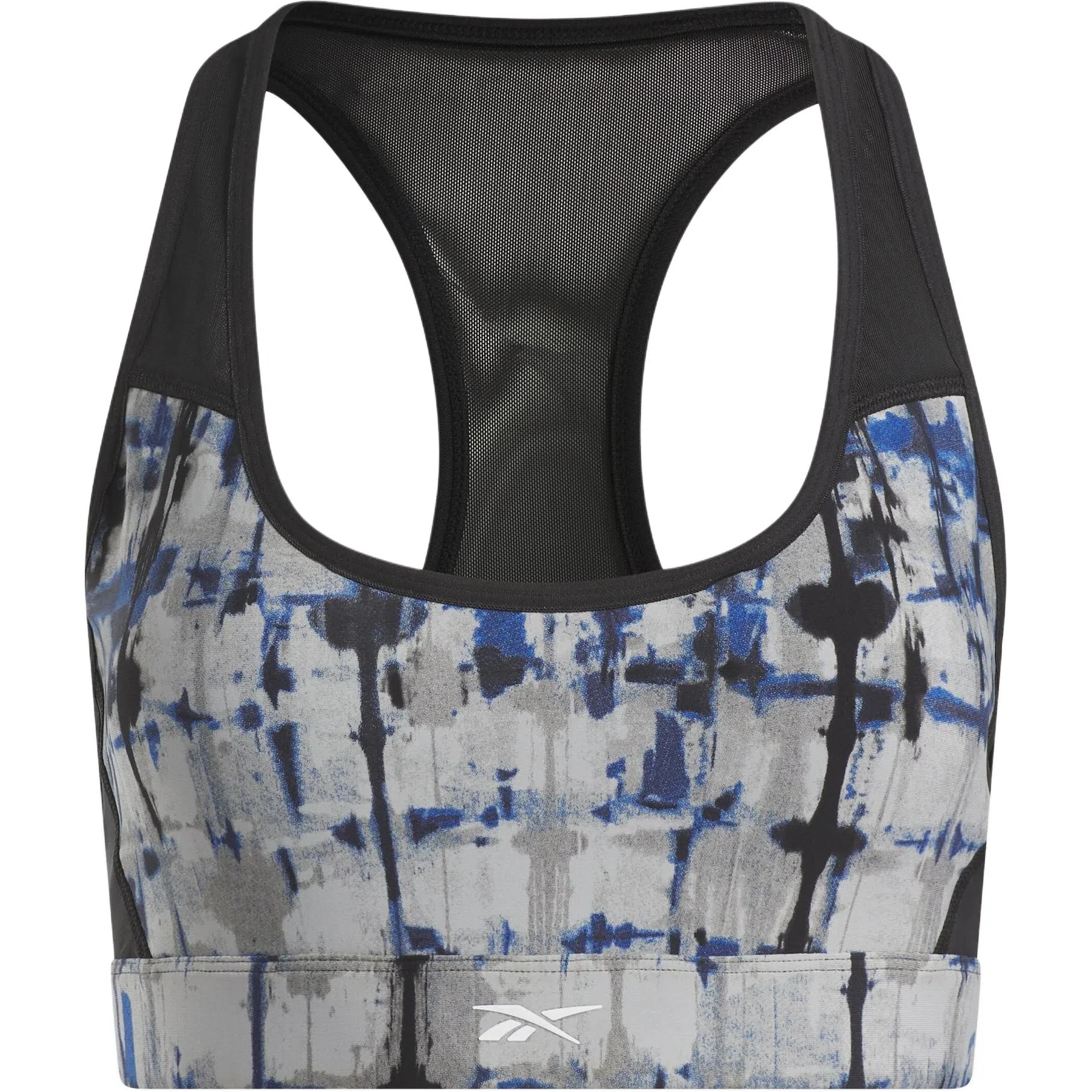 Reebok Lux Perform Printed Racer Bra