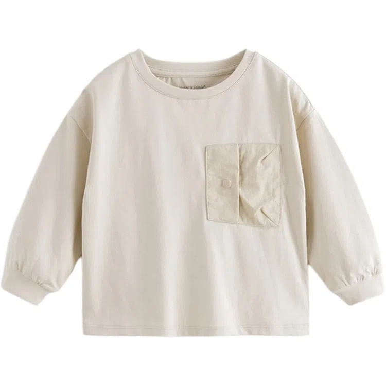 MARC&JANIE Outdoor Pocket Long Sleeve Tee