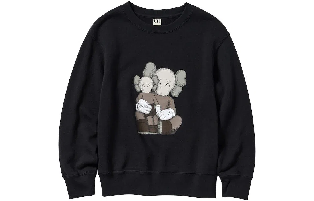 UNIQLO x KAWS Kids Black Sweater