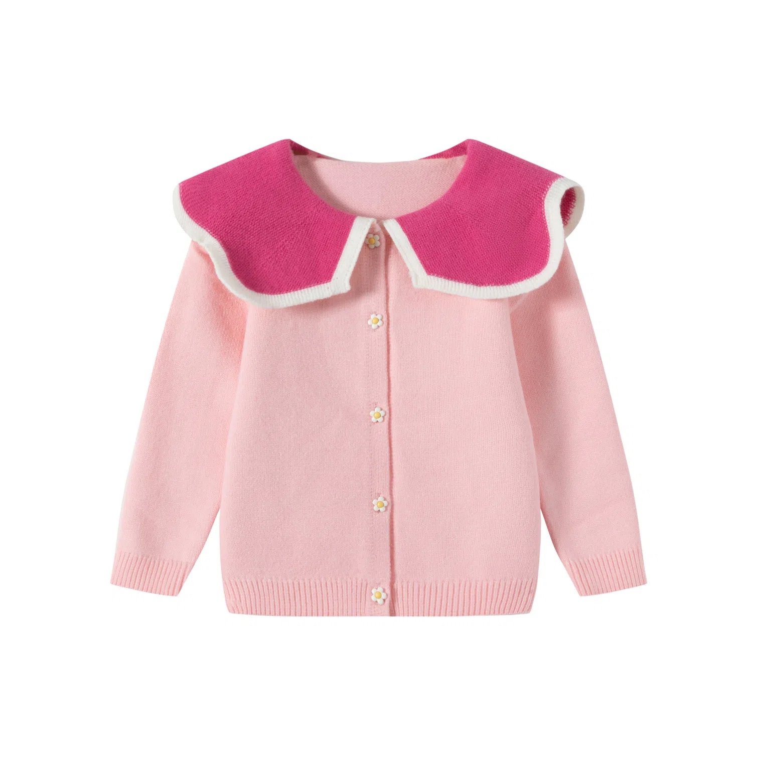 青蛙王子 时尚柔软亲肤轻盈百搭清新毛衣 儿童款