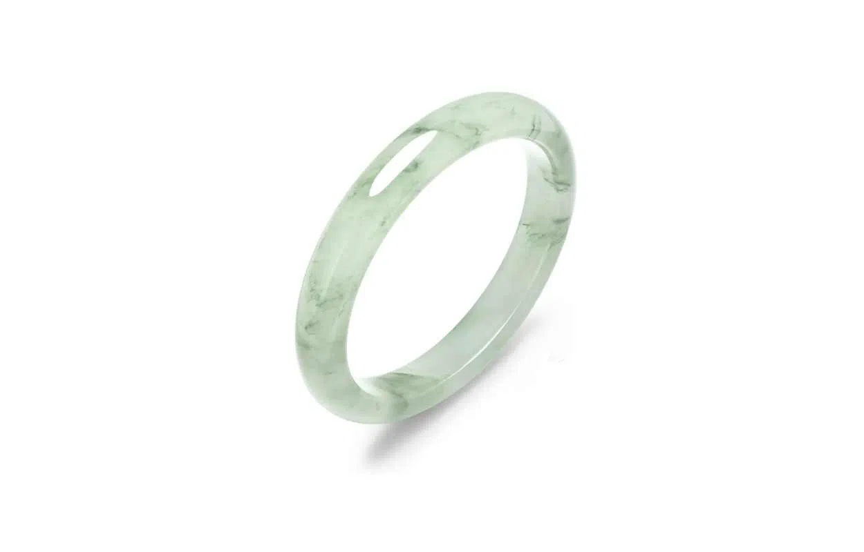 百利金 青山黛 典雅复古温婉气质经典百搭高级感国潮新中式小众设计 天山翠 手镯 男女同款情侣款