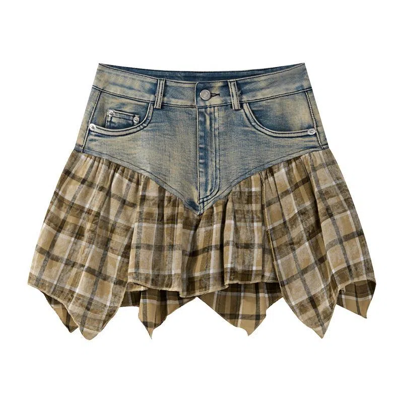 哒头下雨不愁 简约优雅通勤休闲短裙 女款