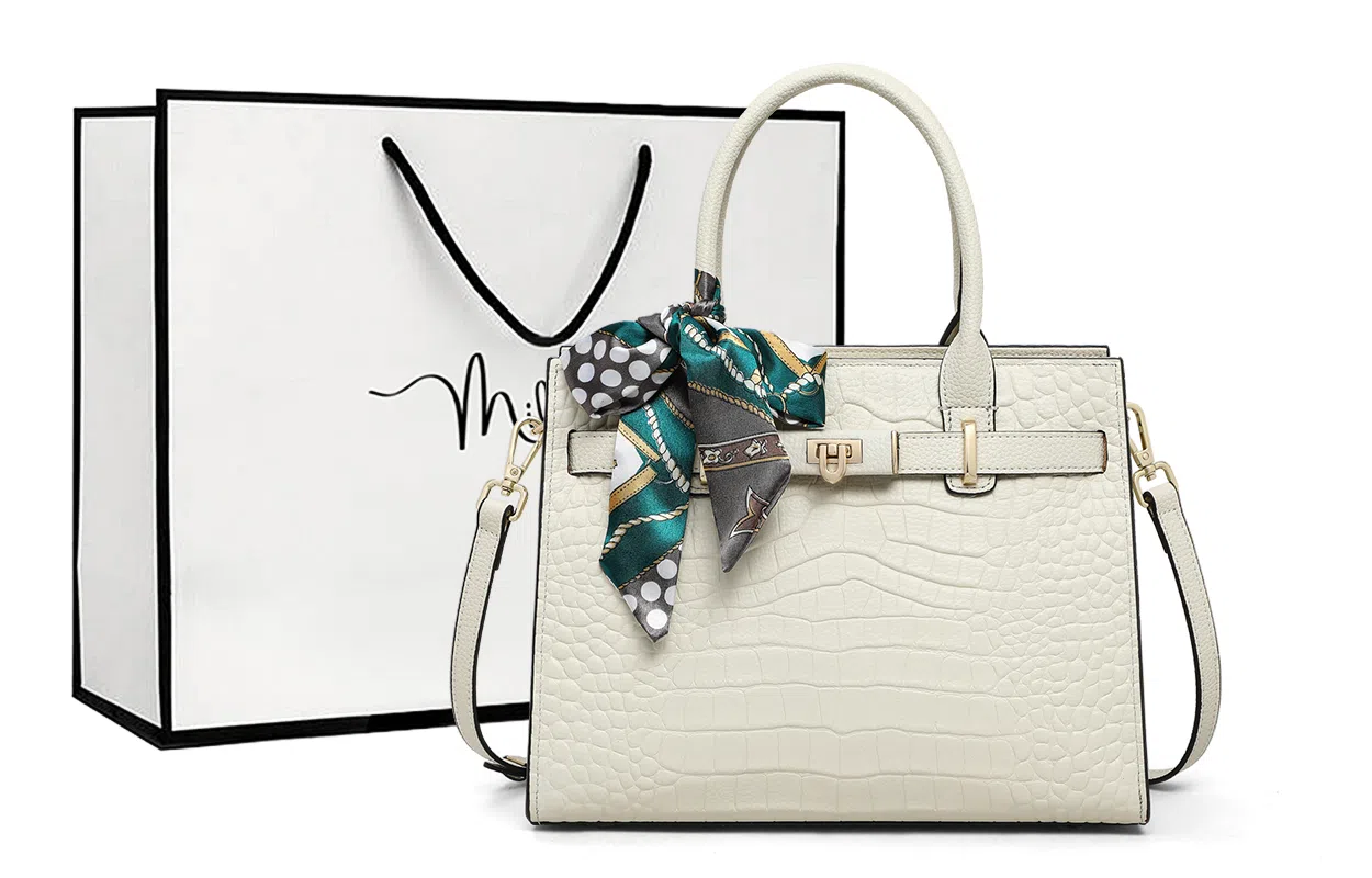 Millie's Handbag White/Blue