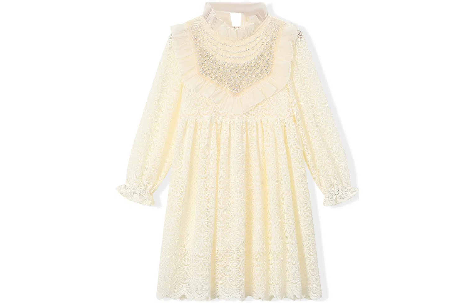 Montagut Children's Dress Beige