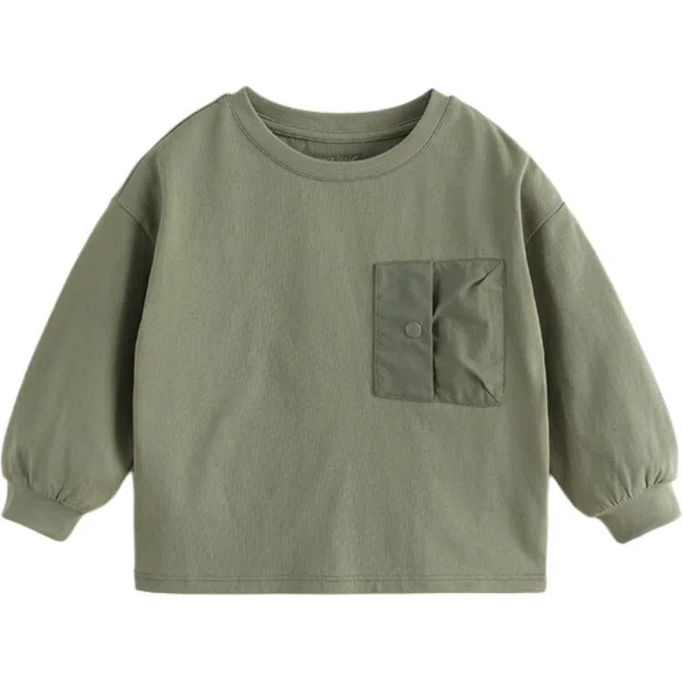 MARC&JANIE Outdoor Pocket Long Sleeve Tee