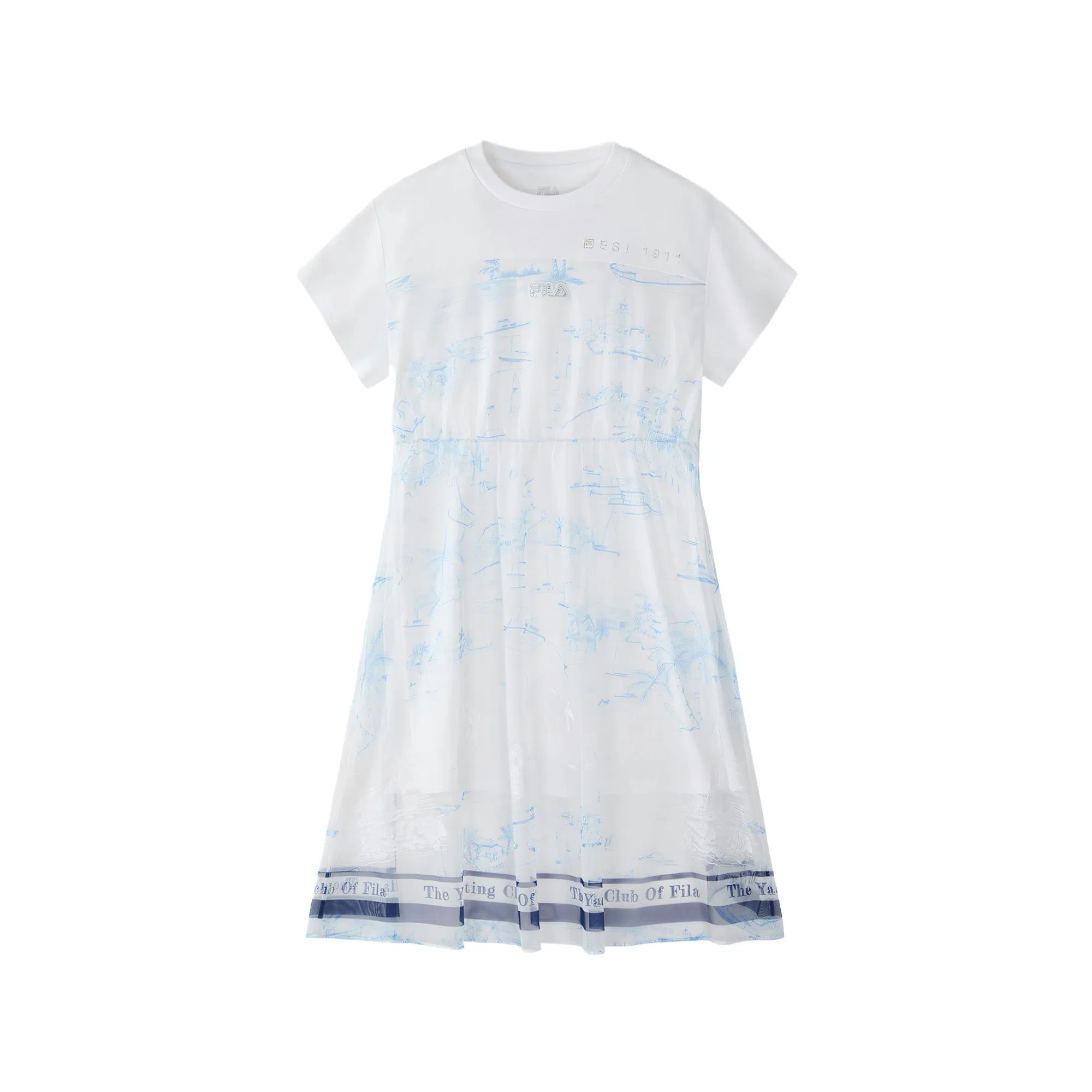 FILA KIDS WHITE LINE