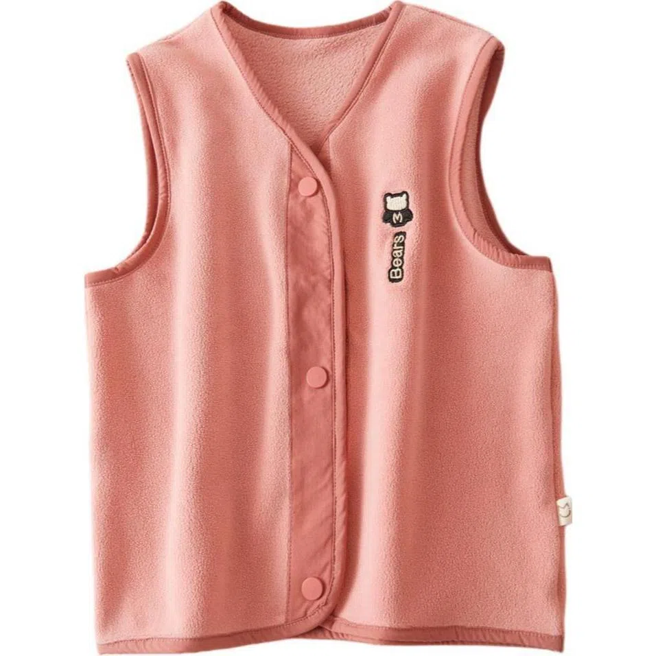 十月妈咪 亲肤舒适透气马甲 中小童