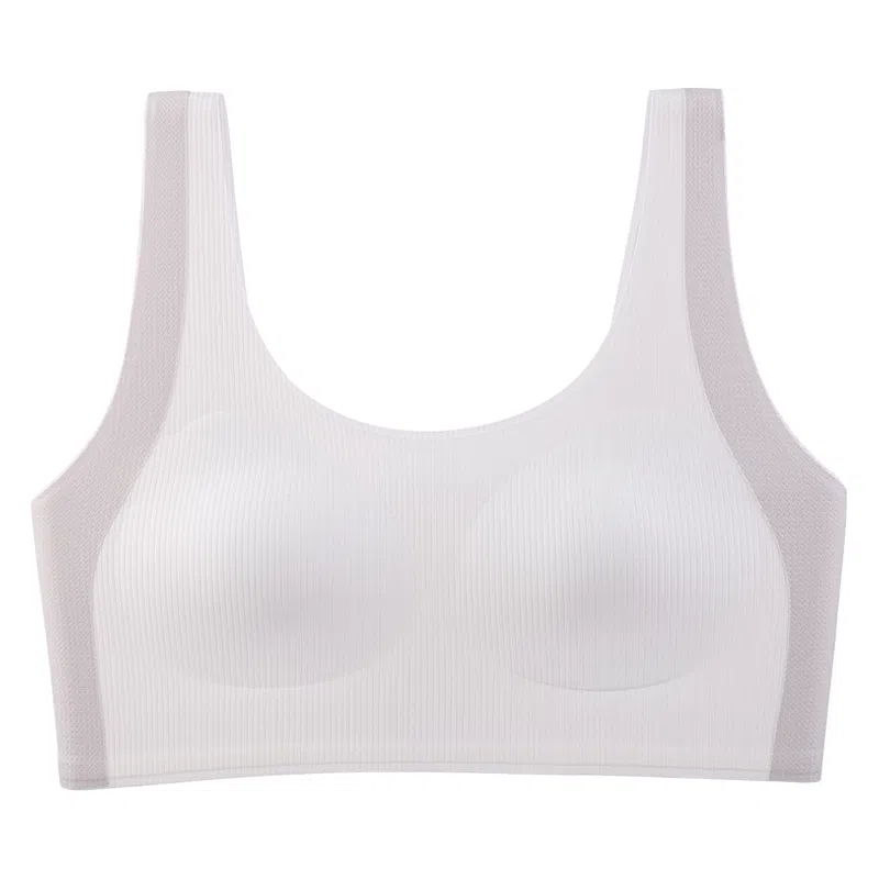 二三二三 无痕提拉防震美背亲肤抗菌舒适柔软无钢圈高弹简约时尚百搭文胸 女款