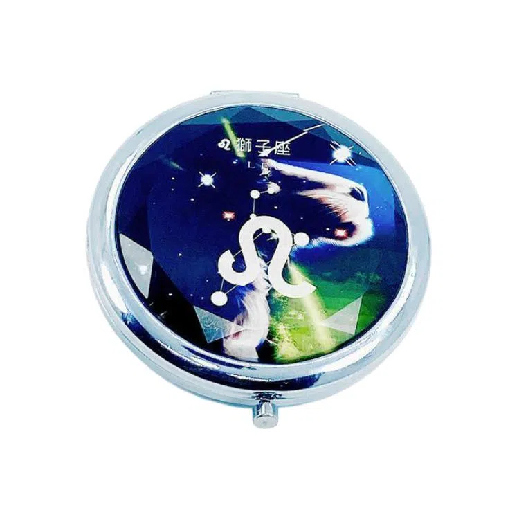 计轩 十二星座双面折叠化妆镜