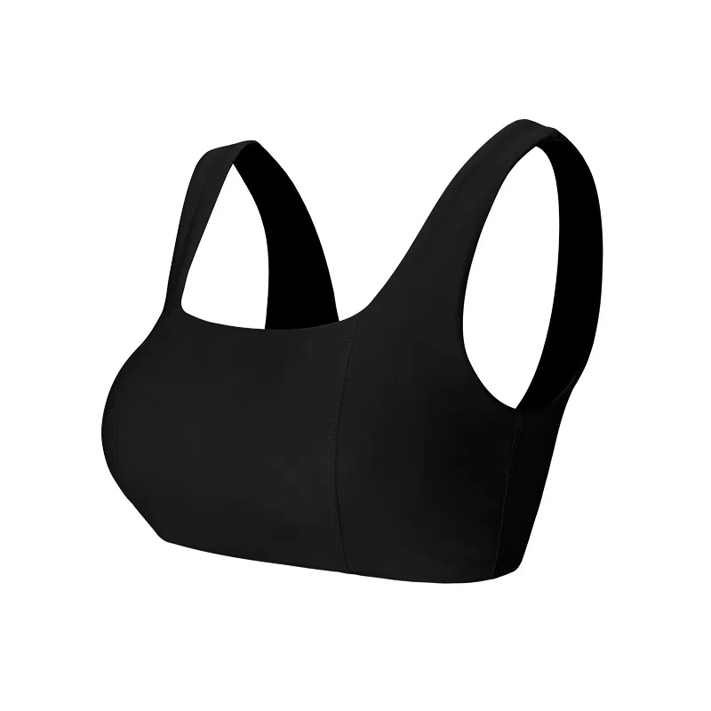 花蔓色 一体式固定胸垫健身防震跑步聚拢定型高强度外穿瑜伽运动内衣 女款