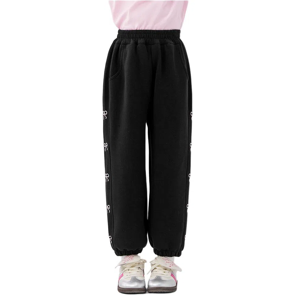 左西 舒适柔软亲肤束脚休闲裤 儿童款