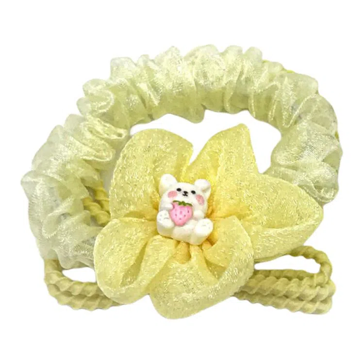 简应舒 可爱卡通 网纱 发圈 男女同款情侣款