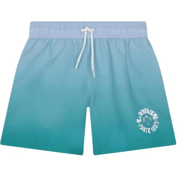 Lanvin Kids Gradient Print Shorts