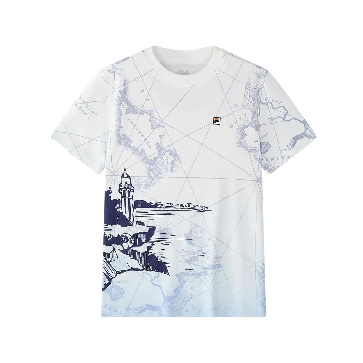 FILA KIDST WHITE LINE