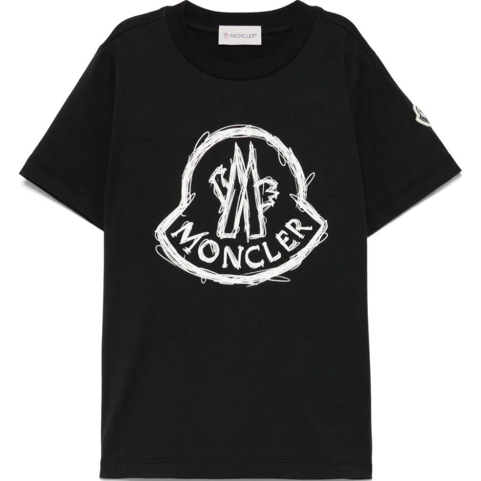 Moncler T-Shirt Kids Black