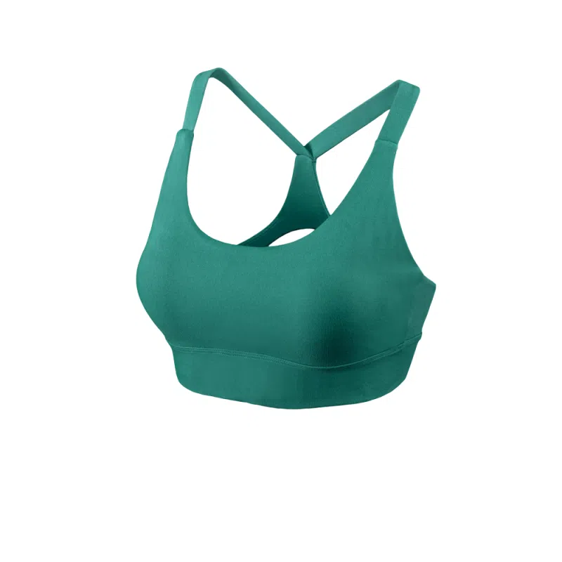 花蔓色 裸感露背瑜伽纯色运动内衣 女款