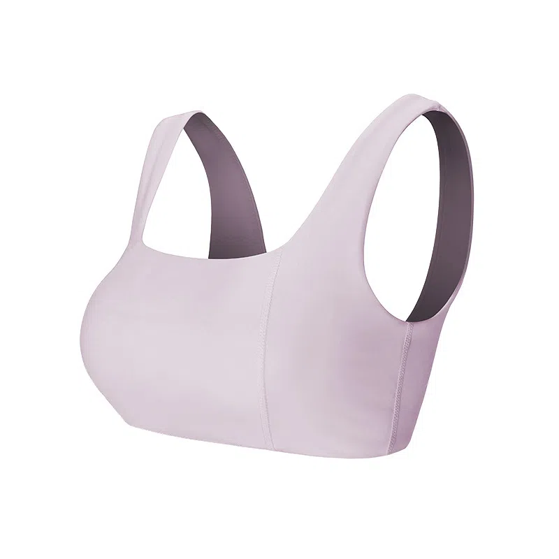 花蔓色 一体式固定胸垫健身防震跑步聚拢定型高强度外穿瑜伽运动内衣 女款