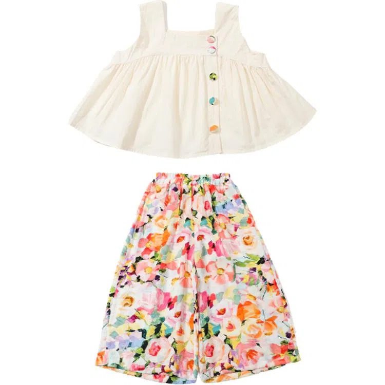 中童 浪莎 透气时尚舒适亲肤休闲运动套装