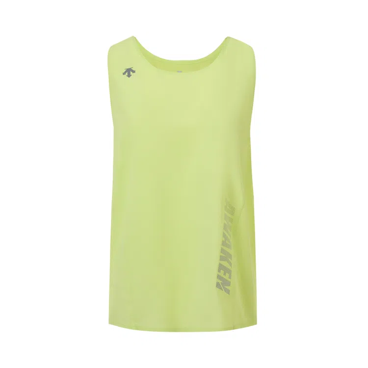 DESCENTE Redescente logo LM-Sunny Lime