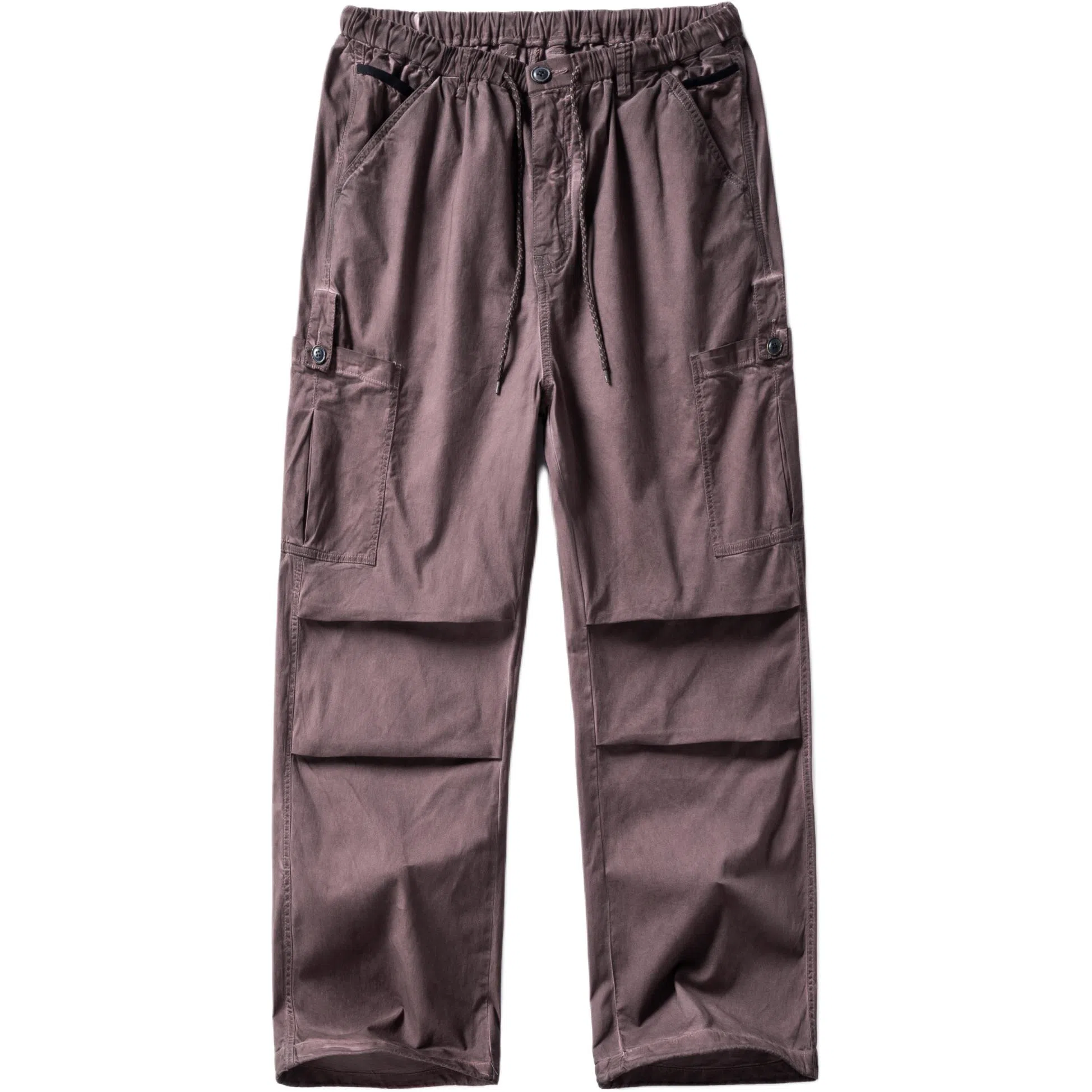 赞仕 美式休闲痞帅复古做旧脏洗口袋工装裤 男款