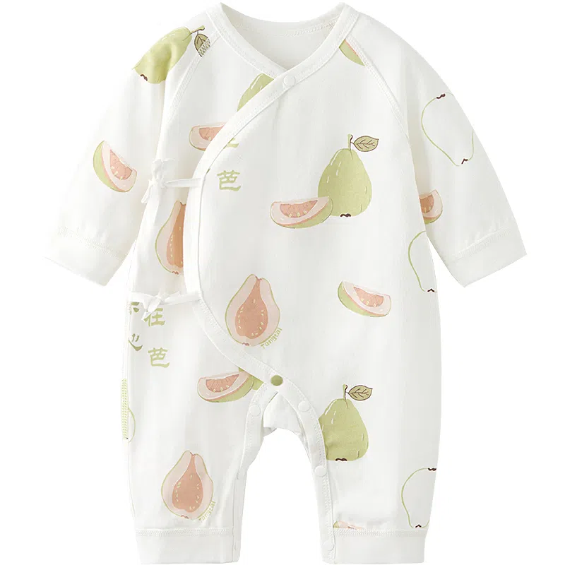 童泰连体衣 柔润真果系列 舒适柔软时尚新生儿亲肤透气 婴幼童